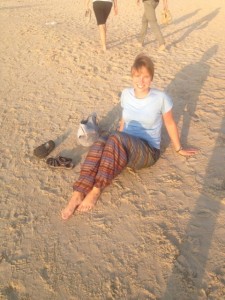 Maybe the last sand and sun before winter snows